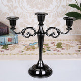 Max European Vintage 3/5 Arms Candelabra Candle Holder for Wedding Event 3 Arms - Aladdin Shoppers