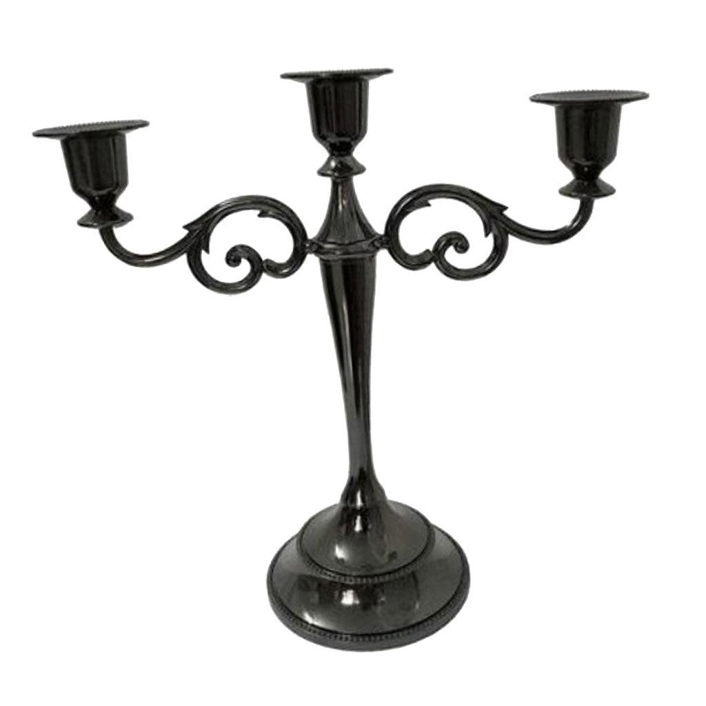 Max European Vintage 3/5 Arms Candelabra Candle Holder for Wedding Event 3 Arms - Aladdin Shoppers