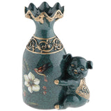 Max Exquisite Flowervase with Plate Stand Display for Table Centerpiece Style 02 - Aladdin Shoppers