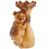 Max Exquisite Flowervase with Plate Stand Display for Table Centerpiece Style 04 - Aladdin Shoppers
