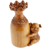 Max Exquisite Flowervase with Plate Stand Display for Table Centerpiece Style 05 - Aladdin Shoppers