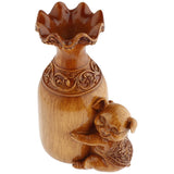 Max Exquisite Flowervase with Plate Stand Display for Table Centerpiece Style 05 - Aladdin Shoppers
