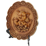 Max Exquisite Flowervase with Plate Stand Display for Table Centerpiece Style 06 - Aladdin Shoppers