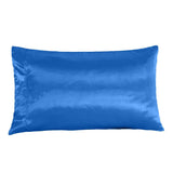 Max Faux Silk Satin Pillowcase 50*76cm Blue - Aladdin Shoppers