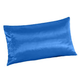 Max Faux Silk Satin Pillowcase 50*76cm Blue - Aladdin Shoppers