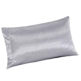 Max Faux Silk Satin Pillowcase 50*76cm Gray - Aladdin Shoppers