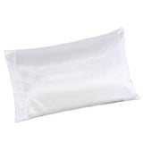 Max Faux Silk Satin Pillowcase 50*76cm White - Aladdin Shoppers