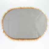 Max Faux Wool Area Rugs Bedside Floor Mat Plush Sofa Cover Seat Pad khaki - Aladdin Shoppers