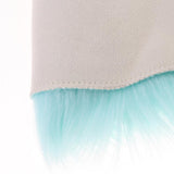 Max Faux Wool Area Rugs Bedside Floor Mat Plush Sofa Cover Seat Pad Light Blue - Aladdin Shoppers