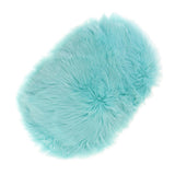 Max Faux Wool Area Rugs Bedside Floor Mat Plush Sofa Cover Seat Pad Light Blue - Aladdin Shoppers