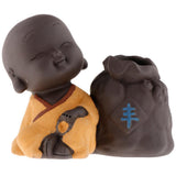 Max Fine purple sand little monks tea pet furnishing tea set decoration Style 03 - Aladdin Shoppers