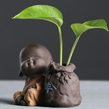 Max Fine purple sand little monks tea pet furnishing tea set decoration Style 03 - Aladdin Shoppers