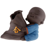Max Fine purple sand little monks tea pet furnishing tea set decoration Style 05 - Aladdin Shoppers