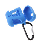 Max Fish Bone Shape Silicone Protective Case Keychain for Apple AirPods Blue - Aladdin Shoppers