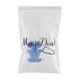 Max Fish Bone Shape Silicone Protective Case Keychain for Apple AirPods Blue - Aladdin Shoppers