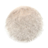 Max Fluffy Faux Fur Seat Cushion Pad Artificial Sheepskin Mat White Gray 33cm - Aladdin Shoppers