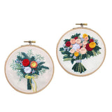 Max Full Range of Embroidery Starter Kit Bouquet Cross Stitch Crafts Style 1 - Aladdin Shoppers