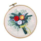 Max Full Range of Embroidery Starter Kit Bouquet Cross Stitch Crafts Style 1 - Aladdin Shoppers