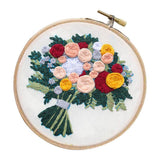 Max Full Range of Embroidery Starter Kit Bouquet Cross Stitch Crafts Style 2 - Aladdin Shoppers