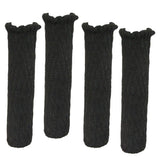 Max Furniture Feet Caps Covers/Knitted Chair Leg Socks 3x11cm Black - Aladdin Shoppers