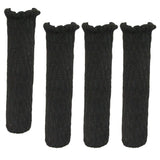 Max Furniture Feet Caps Covers/Knitted Chair Leg Socks 3x11cm Black - Aladdin Shoppers