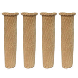 Max Furniture Feet Caps Covers/Knitted Chair Leg Socks 3x11cm Khaki - Aladdin Shoppers