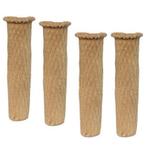 Max Furniture Feet Caps Covers/Knitted Chair Leg Socks 3x11cm Khaki - Aladdin Shoppers