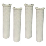 Max Furniture Feet Caps Covers/Knitted Chair Leg Socks 3x11cm White - Aladdin Shoppers