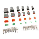 Max Genuine Deutsch DT Series Grey Connector Kits 2 3 4 6 8 12 Pin Pins - Aladdin Shoppers