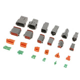 Max Genuine Deutsch DT Series Grey Connector Kits 2 3 4 6 8 12 Pin Pins - Aladdin Shoppers