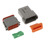 Max Genuine Deutsch DT Series Grey Connector Kits 2 3 4 6 8 12 Pin Pins - Aladdin Shoppers