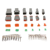 Max Genuine Deutsch DT Series Grey Connector Kits 2 3 4 6 8 12 Pin Pins - Aladdin Shoppers
