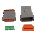 Max Genuine Deutsch DT Series Grey Connector Kits 2 3 4 6 8 12 Pin Pins - Aladdin Shoppers