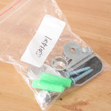 Max Glass Shelf Support Clamp Shelves Brackets Clip Polished Chrome 2Pcs 3-5mm - Aladdin Shoppers