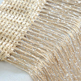 Max Glitter String Curtain Hanging Room Divider Voile Net Curtains Champagne - Aladdin Shoppers