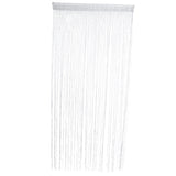 Max Glitter String Curtain Hanging Room Divider Voile Net Curtains Silver - Aladdin Shoppers