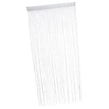 Max Glitter String Curtain Hanging Room Divider Voile Net Curtains Silver - Aladdin Shoppers