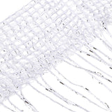 Max Glitter String Curtain Hanging Room Divider Voile Net Curtains Silver - Aladdin Shoppers