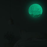 Max Glow In The Dark Stickers Luminous Kids Bedroom Ceiling Wall Decals Green - Aladdin Shoppers