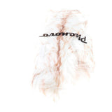 Max Half Round Artificial Wool Sheepskin Floor Mat Fluffy Floor Mat White Yellow - Aladdin Shoppers