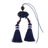 Max Handmade Chinese Knot Tassel Decor Pendant Key Chains Bag Accessories Blue - Aladdin Shoppers