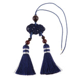 Max Handmade Chinese Knot Tassel Decor Pendant Key Chains Bag Accessories Blue - Aladdin Shoppers