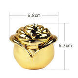 Max Handmade Preserved Flower Rose Valentine's Day Gift Multicolor-Gold - Aladdin Shoppers