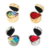 Max Handmade Preserved Flower Rose Valentine's Day Gift Red-Gold - Aladdin Shoppers