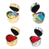 Max Handmade Preserved Flower Rose Valentine's Day Gift Red-Gold - Aladdin Shoppers