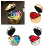 Max Handmade Preserved Flower Rose Valentine's Day Gift Red-Gold - Aladdin Shoppers