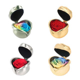 Max Handmade Preserved Flower Rose Valentine's Day Gift Red-Gold - Aladdin Shoppers