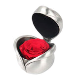 Max Handmade Preserved Flower Rose Valentine's Day Gift Red-Silver - Aladdin Shoppers