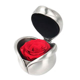 Max Handmade Preserved Flower Rose Valentine's Day Gift Red-Silver - Aladdin Shoppers