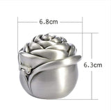 Max Handmade Preserved Flower Rose Valentine's Day Gift Red-Silver - Aladdin Shoppers